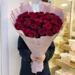 Букет из 35 красных роз